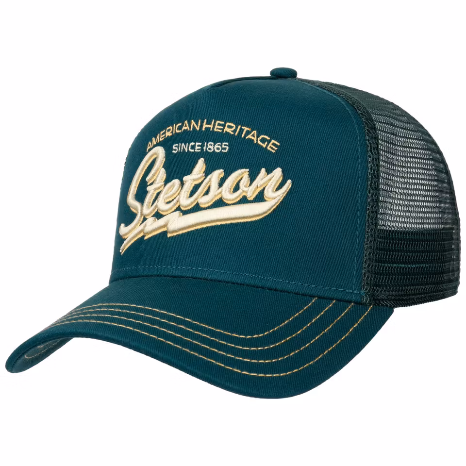 Sedan 1865 Trucker keps Green - Stetson