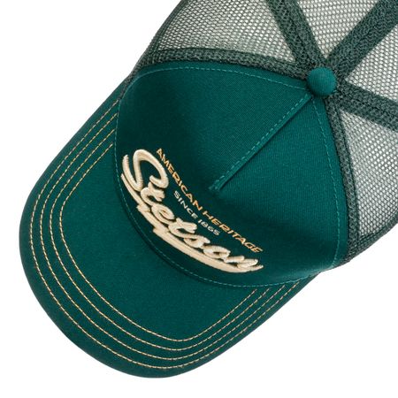 Sedan 1865 Trucker keps Green - Stetson