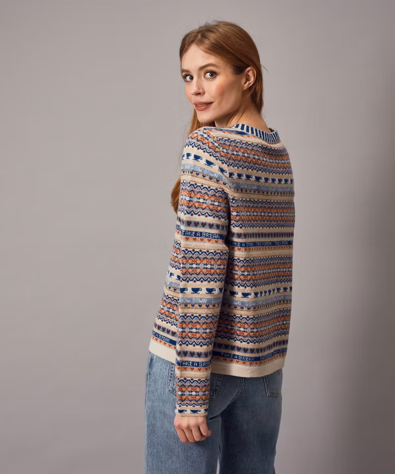 Cardigan ANNALISA beige - Jumperfabriken