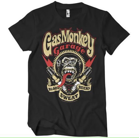 T-shirt Gas Monkey Garage - Spark Plugs - Hybris