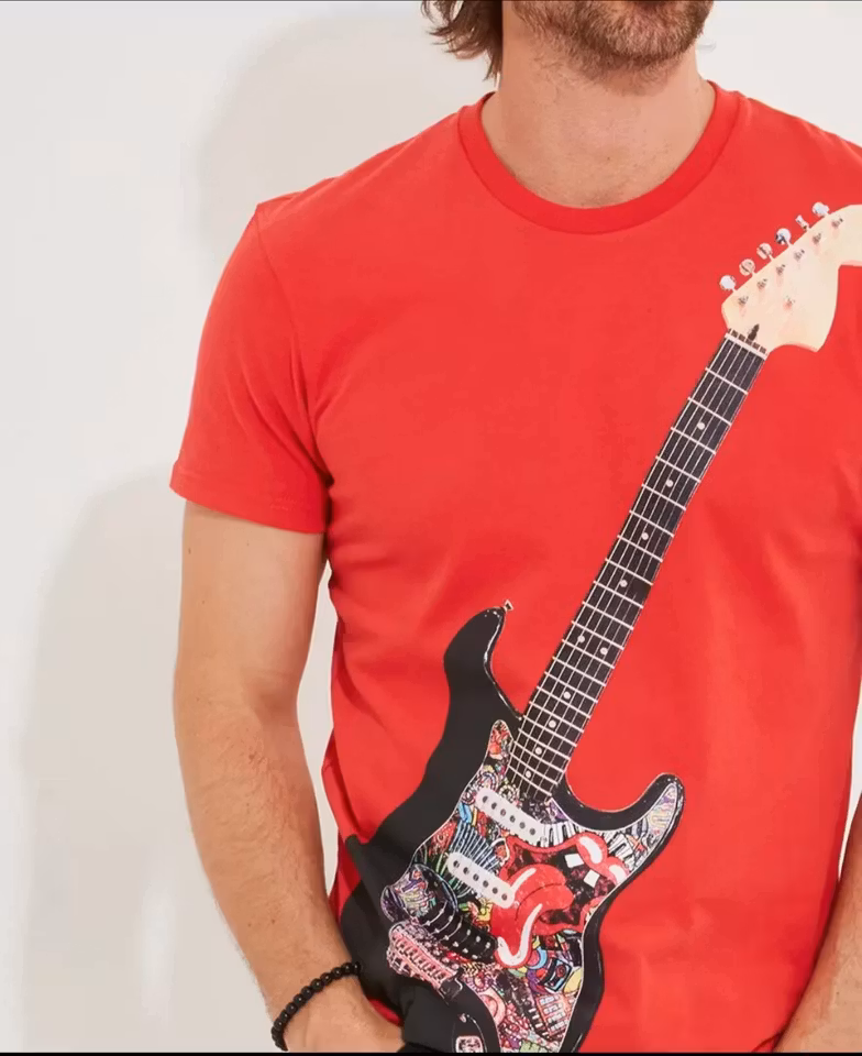 T-shirt Rocker gitarr - Joe Browns