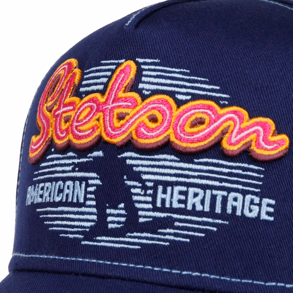 Trucker keps Neon Wordmark Bomull - Stetson