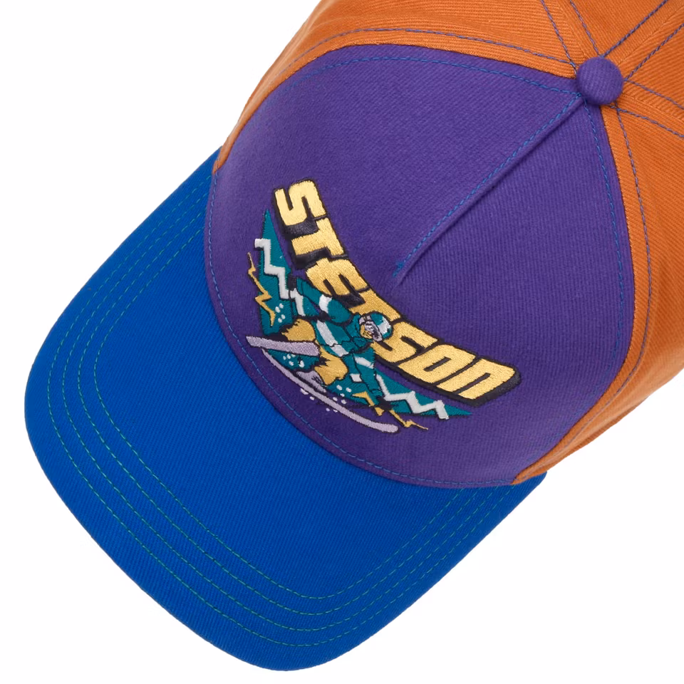 Truckerkeps Ski Trucker Color Block - Stetson
