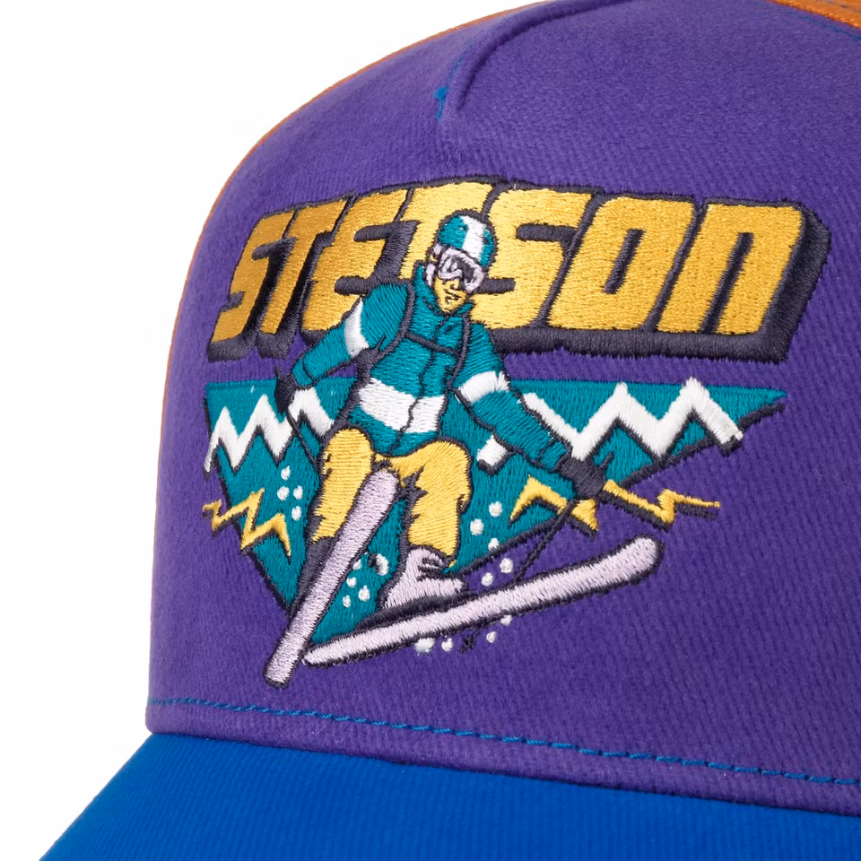 Truckerkeps Ski Trucker Color Block - Stetson