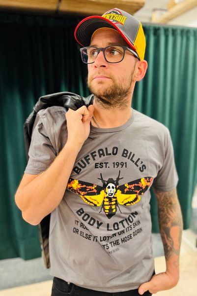 T-Shirt Buffalo Bill's Body Lotion D.Grey - hybris