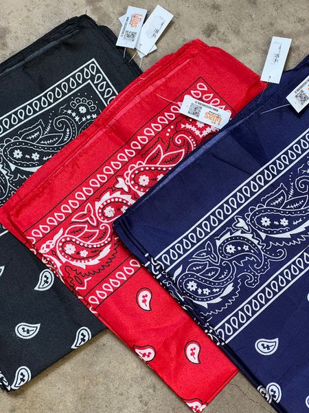 Snusnärduk/skarf clasic paisley Red - Liias Garderob