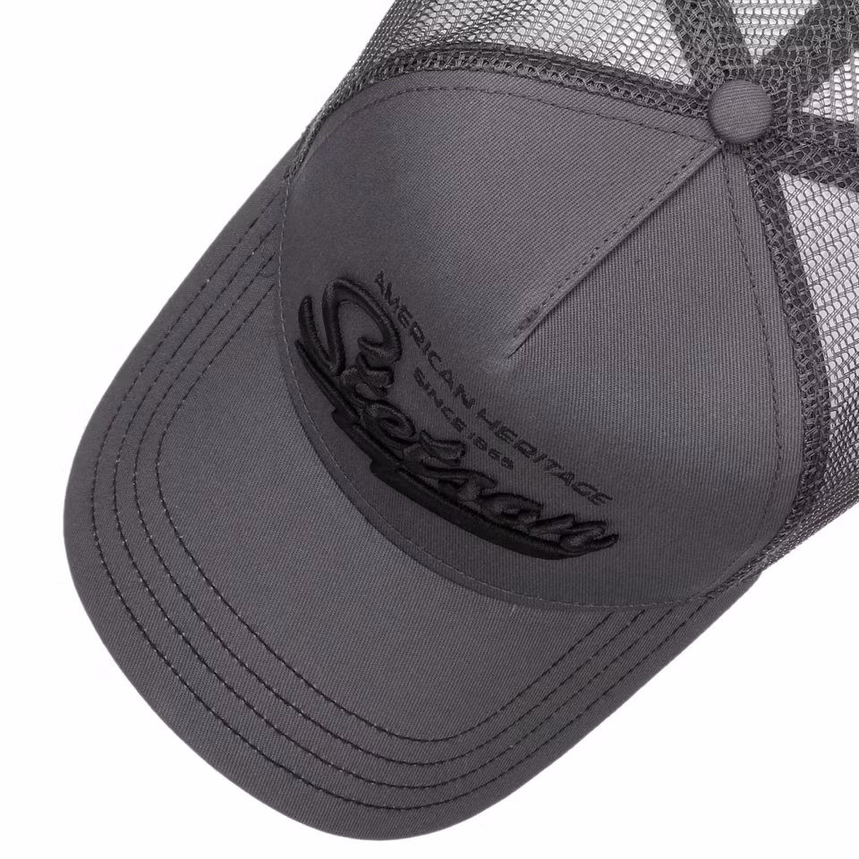 Sedan 1865 Trucker keps Grey - Stetson