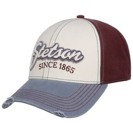 Baseball keps Tricolour Vintage Distressed