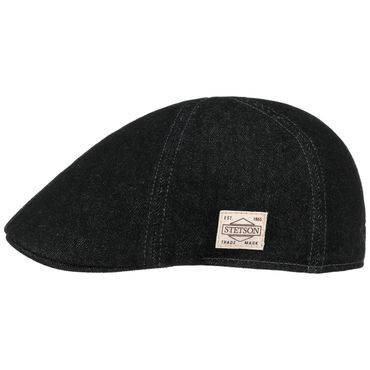 Texas Robust Denim Flat Keps - Stetson