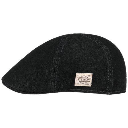 Texas Robust Denim Flat Keps - Stetson