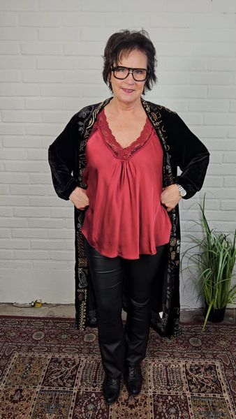 Lily Singlet Scarlet Red - Capri Collection