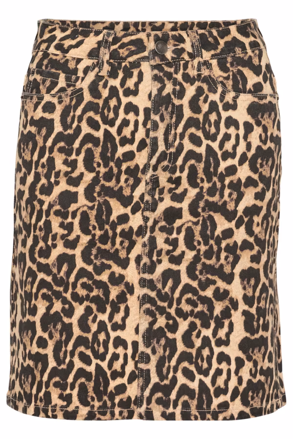 Kjol KAleonora Denim Skirt - KAFFE