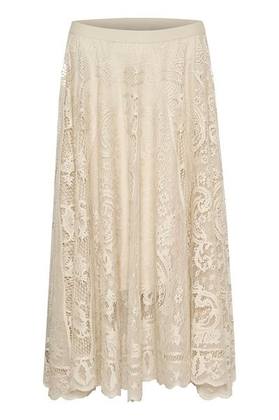 Kjol Kavilja Lace Moonstruck - Kaffe