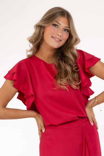 Topp Vanessa Red- Capri Collection