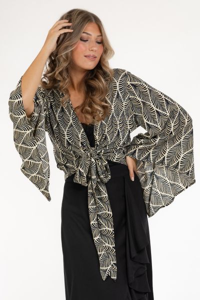 Omlott blus Lotus - Capri Collection