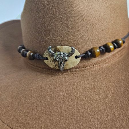 Cowboyhatt TJUR Cognac brun - Liias Garderob