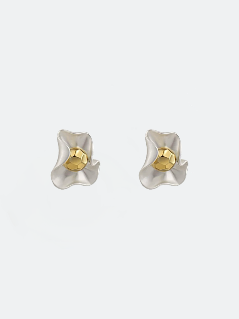Studs med texturerade blommor