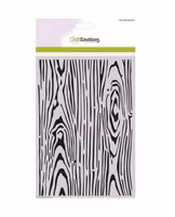 CraftEmotions Stencil  Wood grain 185070/1212