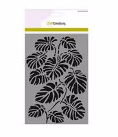 CraftEmotions Stencil Monstera leaves 185070/1260