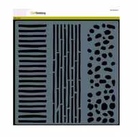 CraftEmotions Stencil Dots, stripes and strips 185070/5203