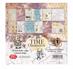 Craft & You Time Obsession 6x6" Pappersblock