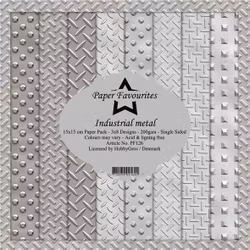 Paper Favourites Industrial Metal 6x6" Pappersblock