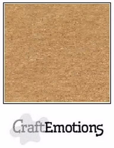 CraftEmotions Craft paper Light Browny 12x12"