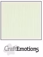 CraftEmotions Cardstock Linen Light Green 12x12"