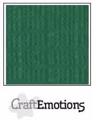 CraftEmotions Cardstock Linen Leaf Green 12x12"