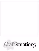 CraftEmotions Cardstock Smooth White 12x12"