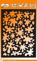 BY Lene Stencil Splatter A5