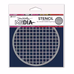 Stencil Dina Wakley Coasters 1 MDS81586