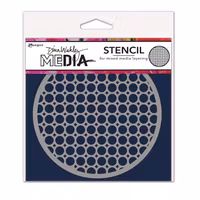 Stencil Dina Wakley Coasters 2 MDS82101