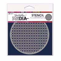 Stencil Dina Wakley Coasters 3 MDS82118