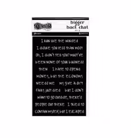 Stickers Bigger back chat - Black 3 DYA81784