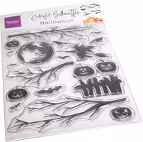 Marianne Design Stämplar Colorful Silhouettes Halloween CS1111