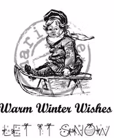 Marianne Design Stämplar Warm Winter Wishes CS0905