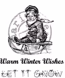 Marianne Design Stämplar Warm Winter Wishes CS0905