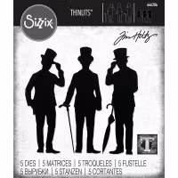 Tim Holtz Sizzix Dies Gentlemen 666286