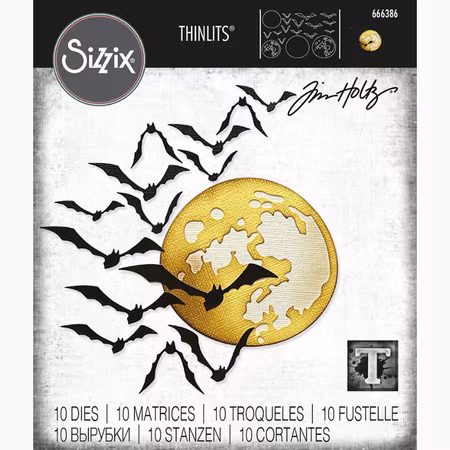 Tim Holtz Sizzix Dies Moonlight 666386