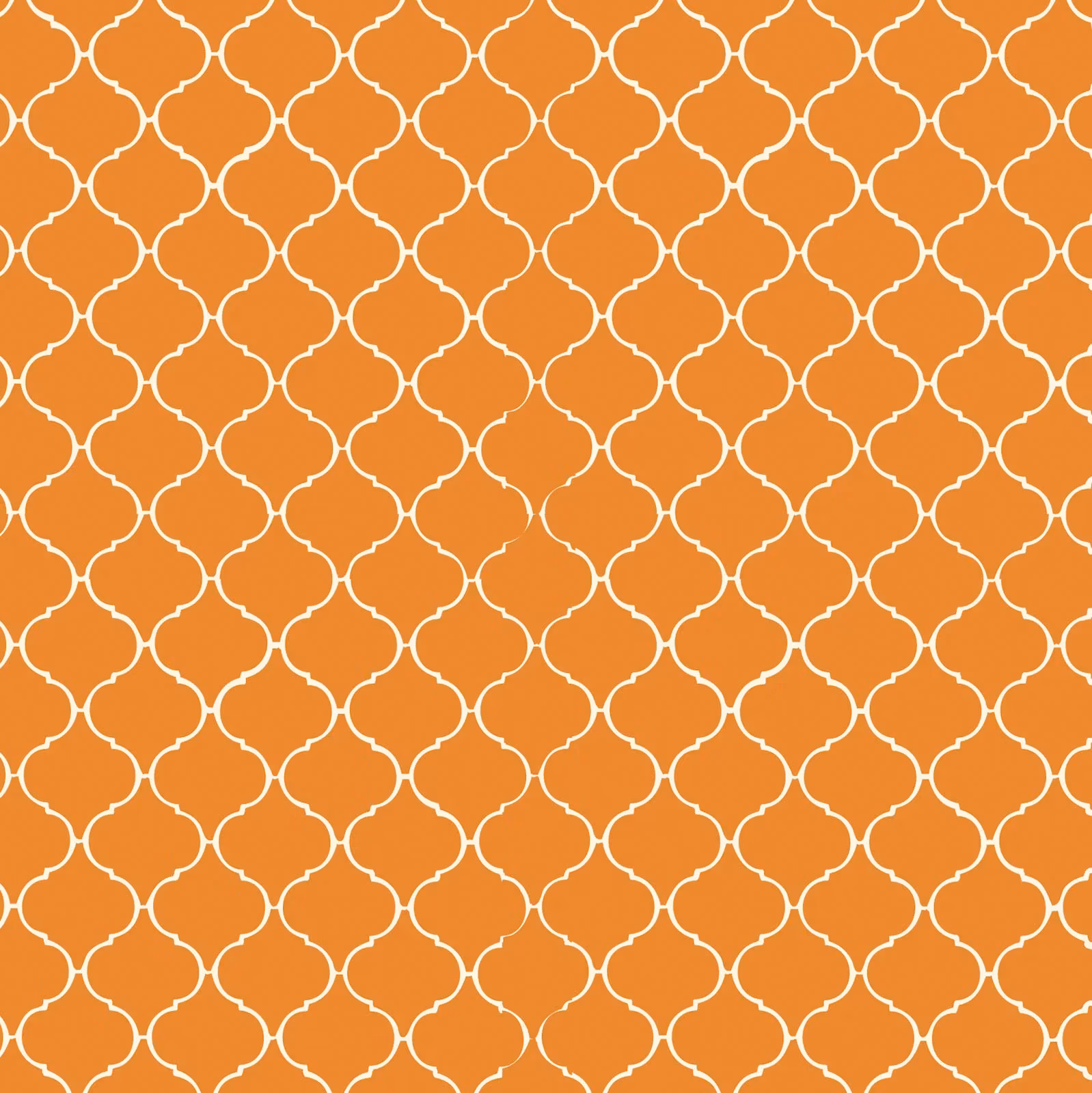 Canvas Corp Orange Ivory Tile 12x12" Mönsterpapper