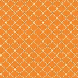Canvas Corp Orange Ivory Tile 12x12" Mönsterpapper