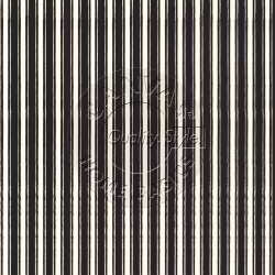 Canvas Corp Black Ivory Stripe 12x12" Mönsterpapper