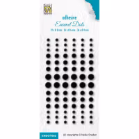 Nellie Snellen Enamel dots Black