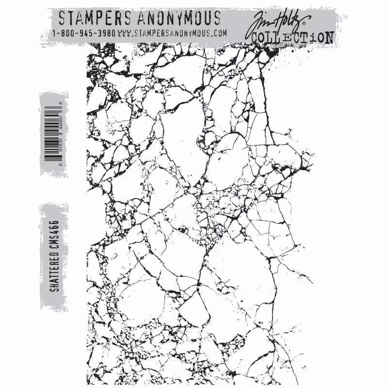 Tim Holtz Stamps Shattered CMS466