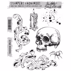 Tim Holtz Stamps Foreboding CMS470