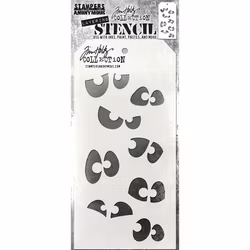 Tim Holtz Stencil Peekaboo THS169