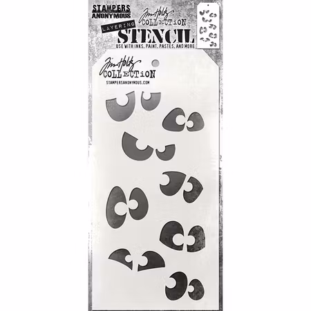 Tim Holtz Stencil Peekaboo THS169