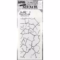 Tim Holtz Stencil Fractured THS171