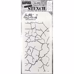 Tim Holtz Stencil Fractured THS171